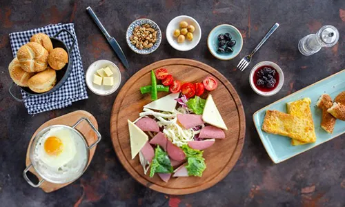 2 Kişilik Serpme Kahvaltı