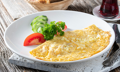 Kaşarlı Omlet