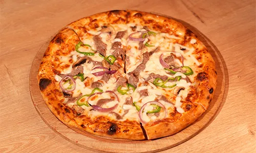 Steak Pizza